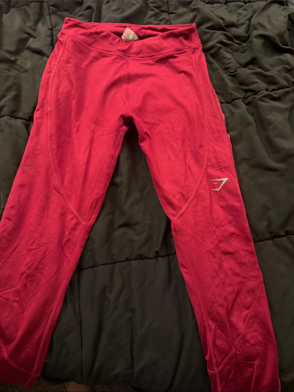 Gymshark women’s Bright Red Performance Leggings
